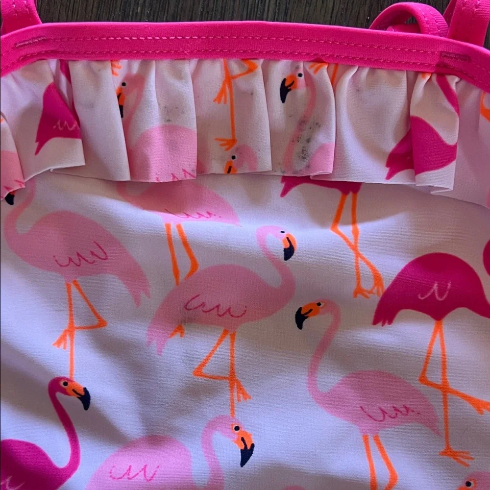 The Children's Place Pink Flamingo Bikini Set - Picture 2 of 4